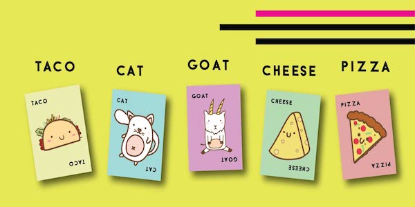 Taco Cat Goat Cheese Pizza (Card Game)